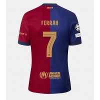 Camisa de time de futebol Barcelona Ferran Torres #7 Replicas 1º Equipamento 2024-25 Manga Curta